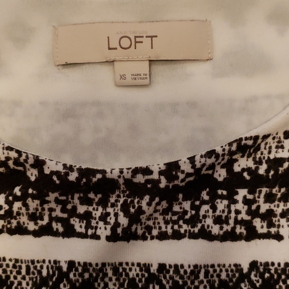 LOFT ikat print sleeveless midi dress - Picture 5 of 6